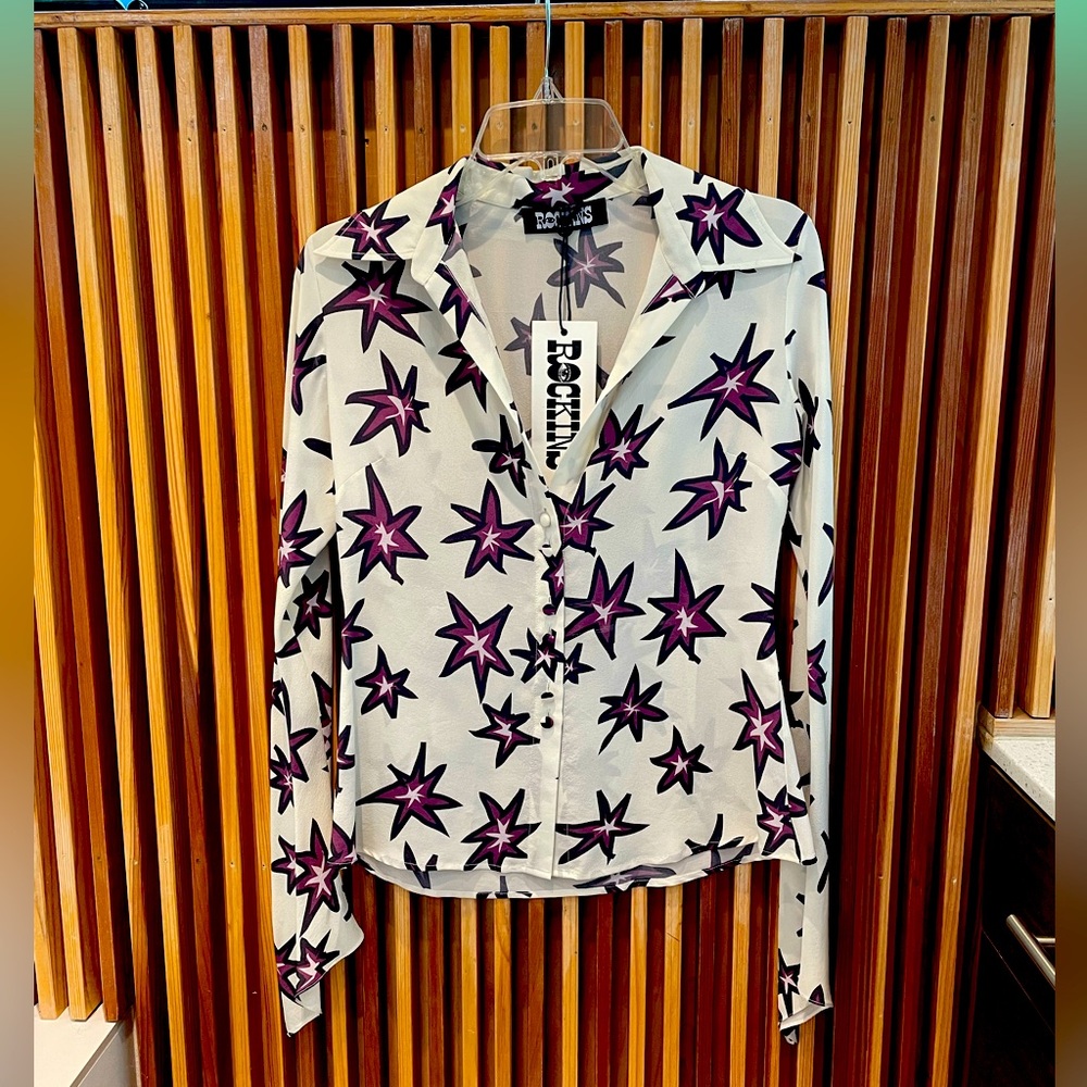 Rockins Silk Blouse